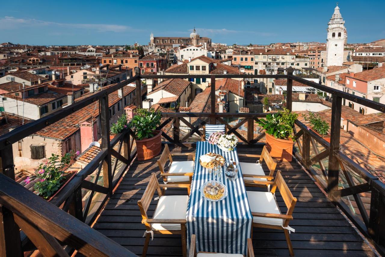 Penthouse With Rooftop Terrace And 360 Views Of Venice - Venice5Th Екстер'єр фото